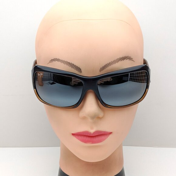 🕶️Custom! Maui Jim MJ111-01 Palms Sunglasses 63/15 115 / ALC645🕶️ - Picture 8 of 11